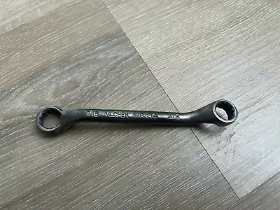 Vintage Vlchek Tools Short Pattern Stubby Offset Box End Wrench 3/8  X 7/16  • $10.99