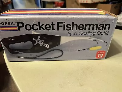 Vintage 1995 Pocket Fisherman Complete With The Box Ex Condition • $9.99