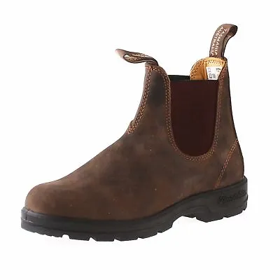 NEW Blundstone Style 585 Rustic Brown Leather Boots For  Men • $139