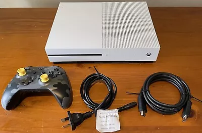 Microsoft Xbox One S 500GB W/ Cords & Controller Tested & Working By EB Games • $204.56