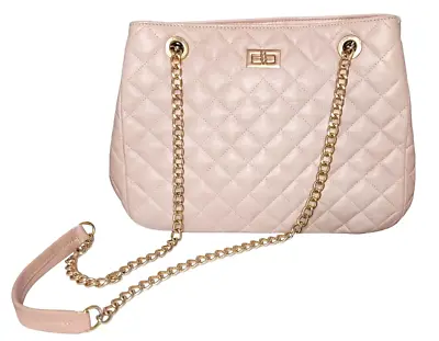 Prodotto Artigianale Vera Pelle Italian PINK Leather Crossbody Shoulder Bag Tote • $37.95