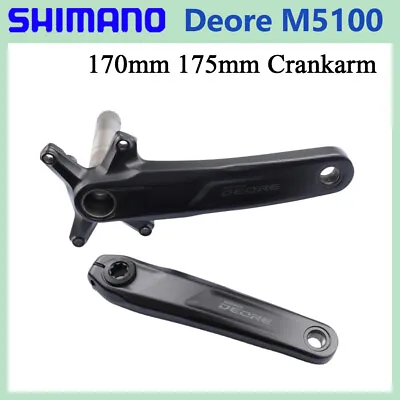 Shimano Deore FC-M5100 10/11-speed Mountain Bike Crankset 170mm 175mm Crank Arm • $62.11