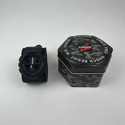 Casio G Shock WR20BAR Wristwatch GA-100 Black Watch Tested & Working New Battery • $79.95