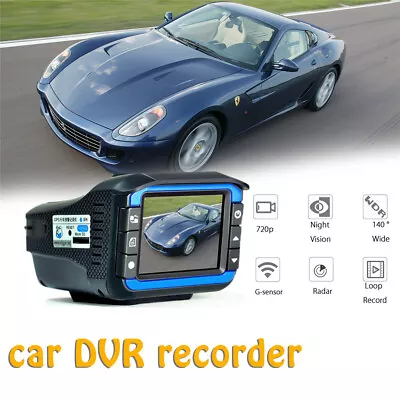 ANCEL 2 In 1 720P Car Radar Detectors DVR Recorder Speed Detector Russian Voice • $599