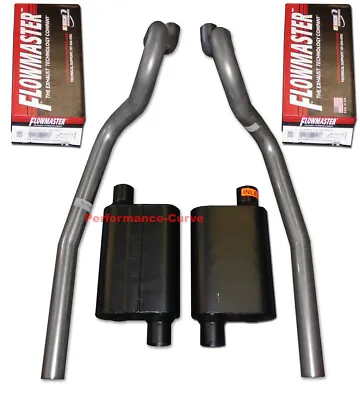 86-04 Ford Mustang GT Exhaust System W/ Flowmaster Super 44 Mufflers • $299.95