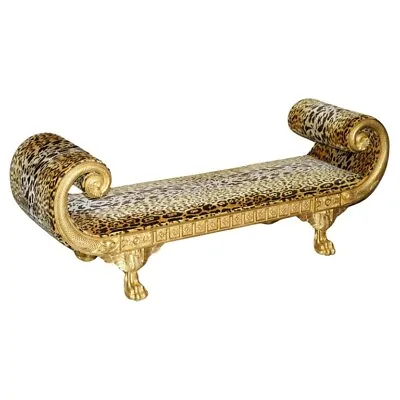 Rrp £18000 Twin Serpant Gold Guilt Extra Large Pavillion Daybed Window Seat • $12442.50