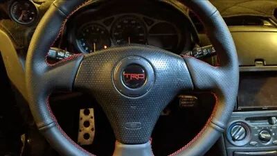 Red  T-R-D  Steering Wheel Emblem/Badge • $10