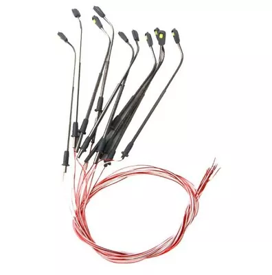 SET OF 10  O SCALE Lamp Post Street Lights W/resistors O Scale USA SOLD/SHIP • $14.95