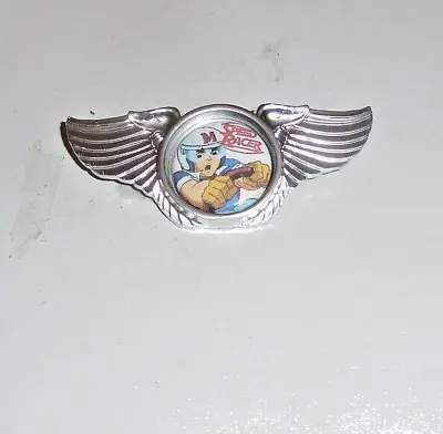 Vintage Speed Racer Mach 5 X Wing Pin Badge Jacket Movie Cartoon Comic TV M5 USA • $27.70