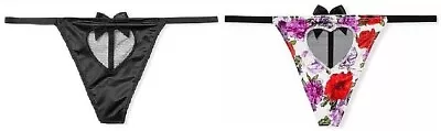 $15.75 • Buy Victorias Secret Very Sexy Heart Cutout V-string Thong Panty Xs S M L Xl Nwt