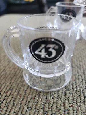 Licor 43 Mini Beer Mug Plastic Shot 2oz Beveled Mini Collectible Shooter • $3