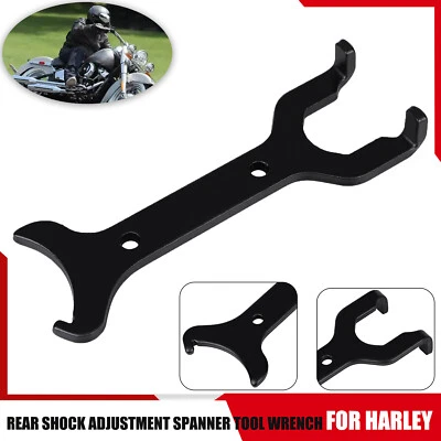 $13.98 • Buy For Harley Fatboy Softail Dyna V-Rod Rear Shock Adjustment Spanner Tool Wrench