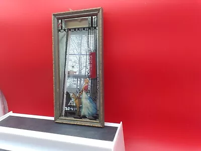 Antique Advertising Thermometer/ Mirror (for Parts/only The Frame & Mirror) • $5