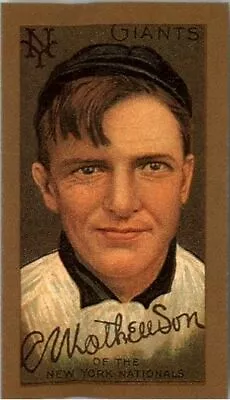 (25) CHRISTY MATHEWSON 1911 T205 Tobacco Card Piedmont Back Reprints NEW YORK • $14.99