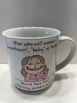 Vintage Dale Comics  Men Who Call Women Baby ...  12oz Coffee Mug • $19.99