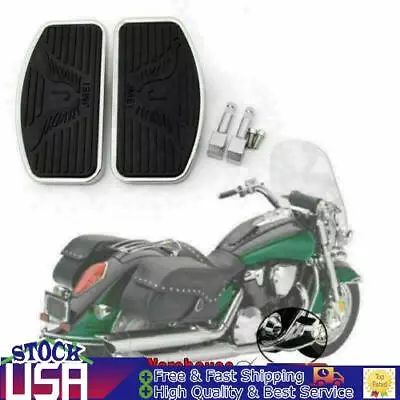 Motorcycle Front / Rear Footboards Floorboard For Honda Shadow Aero750 VT750 • $49.85