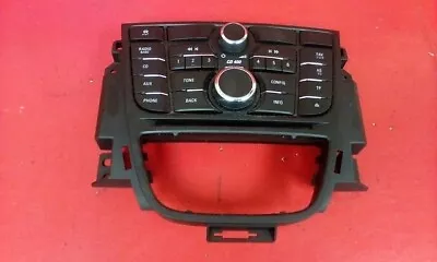 Vauxhall Astra J Radio Control Unit Control Switch Panel Cd400 13346050 2009-18 • £19.99