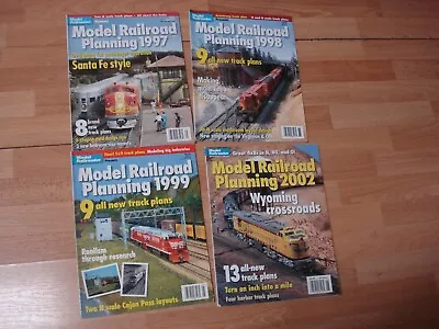 Model Railroad Planning Magazines Lot Of 4 • $10.95