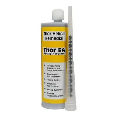 £122.40 • Buy THOR Helical Epoxy Acrylate Resin 400ml | Remedial Chemical Anchor System