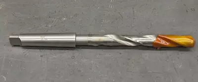 Kromhard 35/64  Carbide Tipped Drill 2 Morse Taper Shank 2MT MT2 2 Flute NEW USA • $53.95