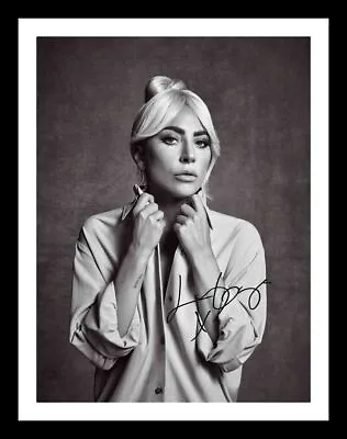 Lady Gaga Autograph Signed & Framed Photo  • £19.99