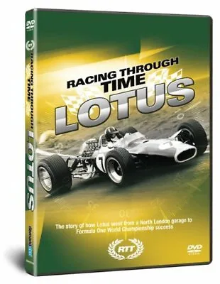 Racing Through Time - Lotus 2008 DVD Top-quality Free UK Shipping • £1.84
