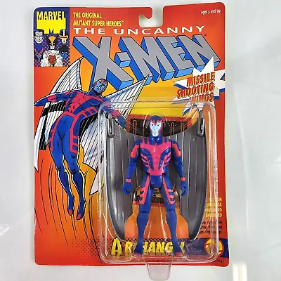 The Uncanny X-Men ARCHANGEL Figure Gray Missile Wings Marvel Comics Toy Biz 1993 • $25.16