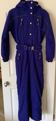 $85 • Buy Women's Snow Ski Snowboard Suit By Metropolis  - Size 6 - Royal Blue