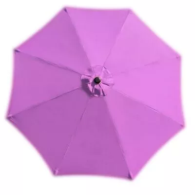 9ft Umbrella Replacement CanopyUmbrella Cover 9ft-8ribs Purple • $44.42