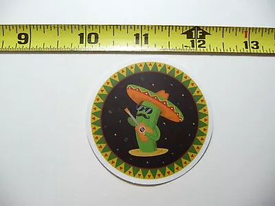 Cactus Sombrero Guitar Moustache Decal Sticker Food Eating Dinner Supper • $2.64