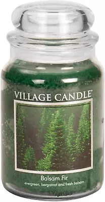 Balsam Fir Large Apothecary Jar Scented Candle 21.25 Oz. Green✅✅✅ • $33.85