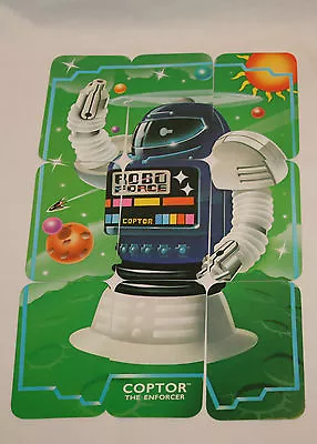 VTG ROBO FORCE CARD GAME IDEAL 80s ROBOT RARE HUNDRED VULGAR COPTOR MAXX STEELE • $45