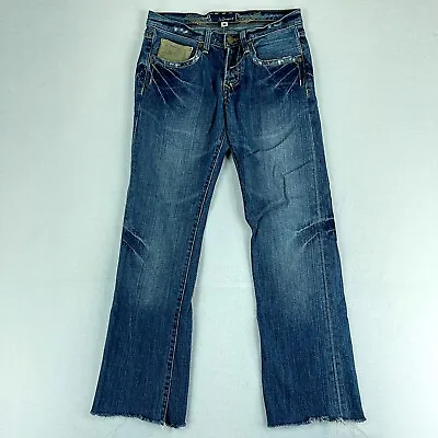 J & Company Mens Jeans Blue Tag Size 30 Bootcut Relaxed Button-Fly Denim 30x30 • $19.78