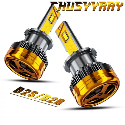 For 2009-2020 Nissan 370Z D2S D2R D2C Low & High Beam LED Headlight Bulbs Kit • $51.99