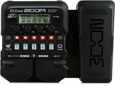 $119.99 • Buy Zoom G1X FOUR Multi-effects Processor With Expression Pedal