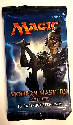 Sealed MTG Modern Masters 2017 Booster Pack English (15 Cards Per Pack) • $14.99