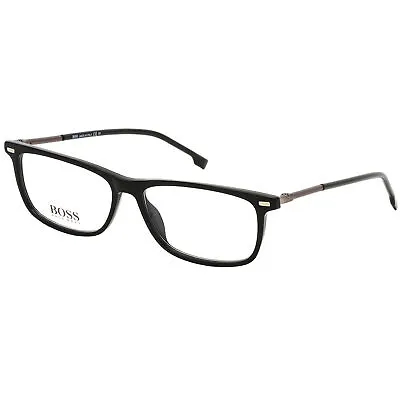 Hugo Boss Men's Eyeglasses Clear Demo Lens Rectangular Frame BOSS 1229/U 0807 00 • $33.01