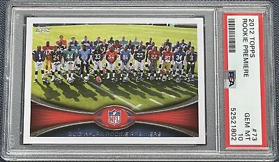$39.95 • Buy 💎RUSSELL WILSON 2012 Topps NFLPA Rookie Premiere #73 Foles Tannehill PSA 10💎