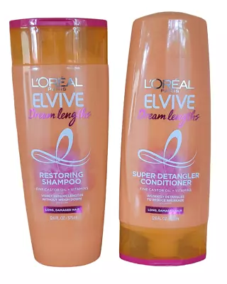 L'Oreal Paris Elvive Dream Lengths Restoring Conditioner- Shampoo 12.6 OZ EA • $15.95