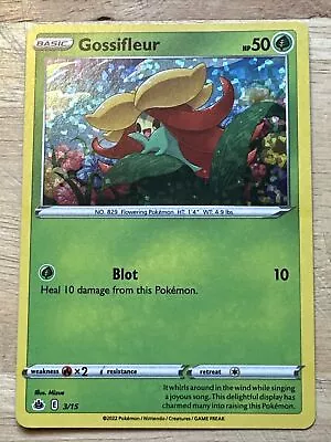 Gossifleur - 3/15 - Holo - McDonalds 2022 Collection - NM/M - Pokemon Card • $3.49