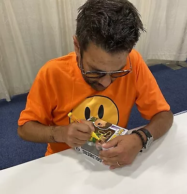 Disney The Mighty Ducks Shaun Weiss Goldberg Goalie Signed Auto Funko Pop BAS • $179.99