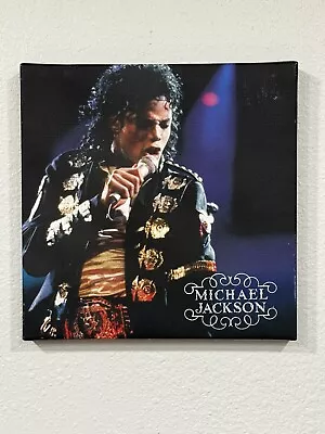 Magnificent Michael Jackson Wall Art Canvas - 11”x11 • $14.99