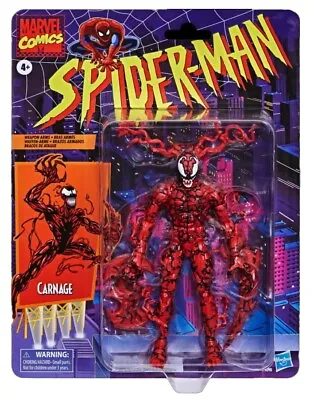 Marvel Legends Spider-Man Retro Carnage + PROWLER  (PRE-ORDER) • $104