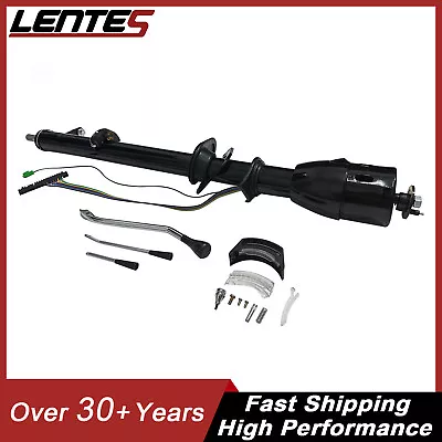 Universal Black 35  Column Shift Tilt Steering Column W/O Wheel Adapter • $177.23