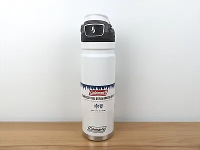 Coleman 24 Oz. Switch Vacuum Insulated Stainless Steel Water Bottle - White • $26.89