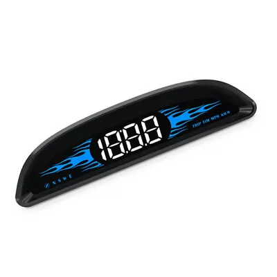 HUD Car Windshield GPS Head-up Display Digital Speedometer Warning System Time • $28.70