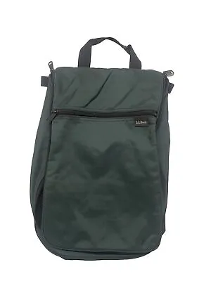 LL Bean Personal Organizer Hanging Toiletry Bag Green Nylon Travel Bag • $15.99