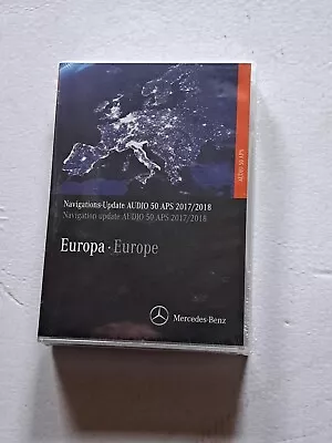 Navigations Navi CD Audio 50 APS Europe 2017/2018 NTG2 | Original Mercedes-Benz • $128.38