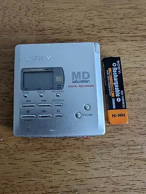 £29.99 • Buy Sony MD Walkman MZ-R55. Minidisk Recorder. (Read Description) Works On Mains. 