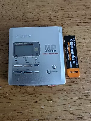 £29.99 • Buy Sony MD Walkman MZ-R55. Minidisk Recorder. (Read Description) Works On Mains. 